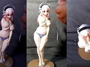 Super Sonico Paisura Bikini Figure Bukkake