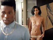 Chanel Iman Naked Scene from 'Dope' On ScandalPlanet.Com