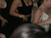 Frankie Bridge and friends dancing at a party 02