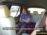 European cabbie sucking backseat passenger