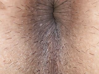 Ass hair anus