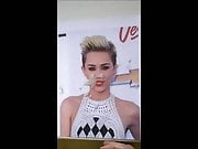 Cum tribute to Miley Cyrus