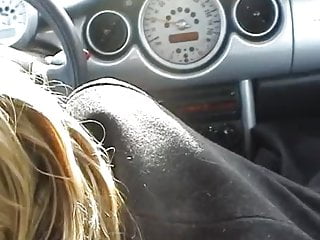 Blonde, Car, Sex in Cars, Cumshot