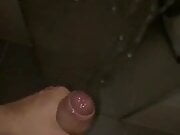 slow motion cum after a long edging 