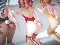 Mmd R-18 Anime Girls Sexy Dancing (clip 26)