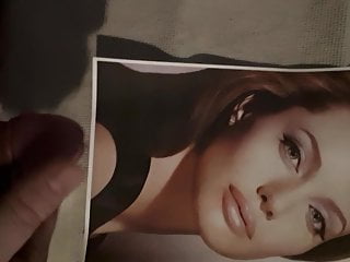 Angelina Jolie Cum Tribute