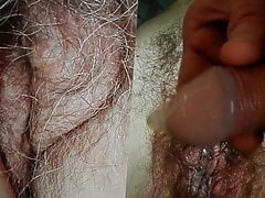 Mannekemiss ejacs for hairy milf