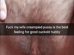 Fuck my wife after another man creampie feels good - Milky M