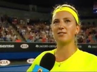 Sexy vika azarenka after ao win...