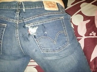 Cumshot, Wife, To Cum, Cum on Jeans