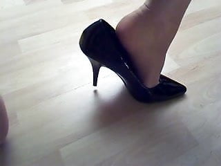 Pantyhose and high heels 1...