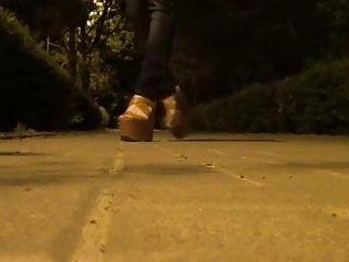 Walking In Platform Sandals