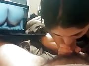 Watching porn 