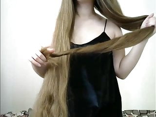 Long Haired, Striptease, Amateur Webcam, Long