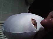 Masked Blowjob Cum on Face