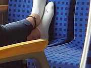 White socks in train 1